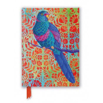 Flame Tree Journals - Jane Tattersfield: Blue Parrot (Foiled Journal)