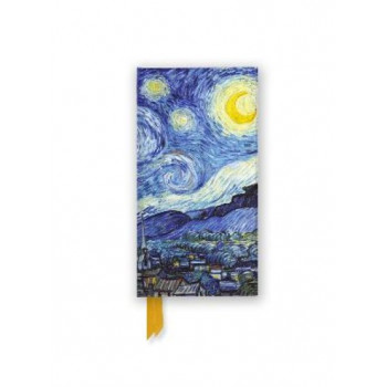 Vincent van Gogh: Starry Night (Foiled Slimline Journal)