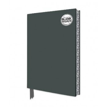 Charcoal Blank Artisan Notebook (Flame Tree Journals)