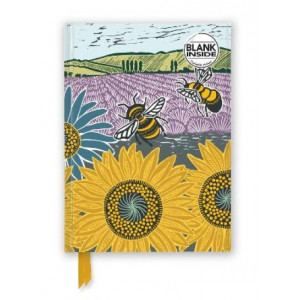 Flame Tree Journals - Kate Heiss: Sunflower Fields (Foiled Blank Journal)