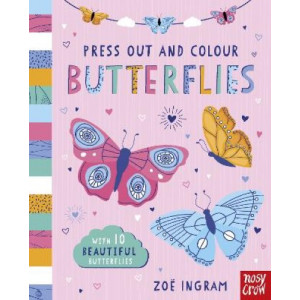 Press Out and Colour: Butterflies