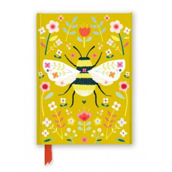 Bee Brown: Wildflower Bee (Foiled Journal)