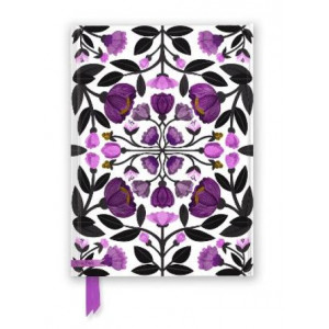 Flame Tree Journals - Nina Pace: Purple Flowers (Foiled Journal)