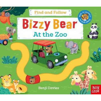 Bizzy Bear: Find and Follow At the Zoo