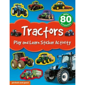 Play and Learn Sticker Activity: Tractors