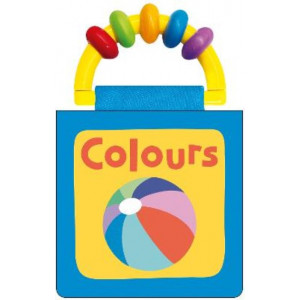 Happy Baby Colours: Rattle and Cloth Book