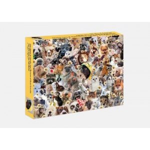 This Jigsaw is Literally Just Pictures of Cute Animals That Will Make You Feel Better: 500 piece jigsaw puzzle