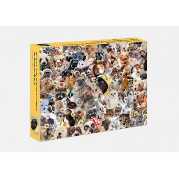 This Jigsaw is Literally Just Pictures of Cute Animals That Will Make You Feel Better: 500 piece jigsaw puzzle