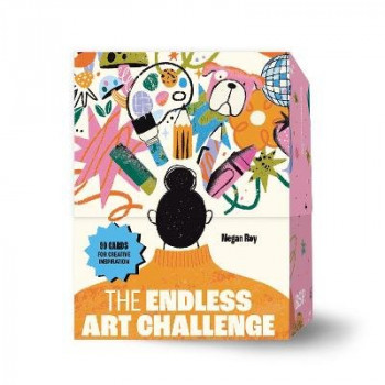 The Endless Art Challenge Card Deck: 90 Creativity Prompt Cards (Overall 25,000 Combinations!) for Never-Ending Art I nspiration (Gift for Creatives)