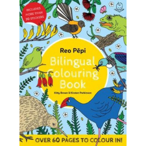 Reo Pepi Bilingual Colouring Book