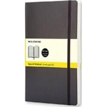 Moleskine Classic Soft Cover Notebook Grid Large Black