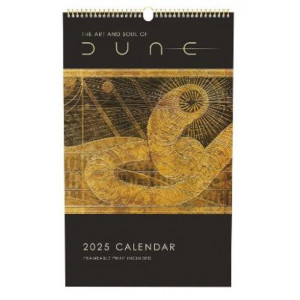 2025 The Art and Soul of Dune Poster Wall Calendar