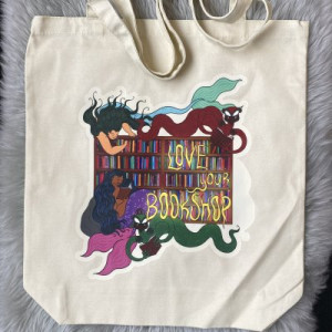 NZ Bookshop Day Tote Bag - Jessica Hinerangi